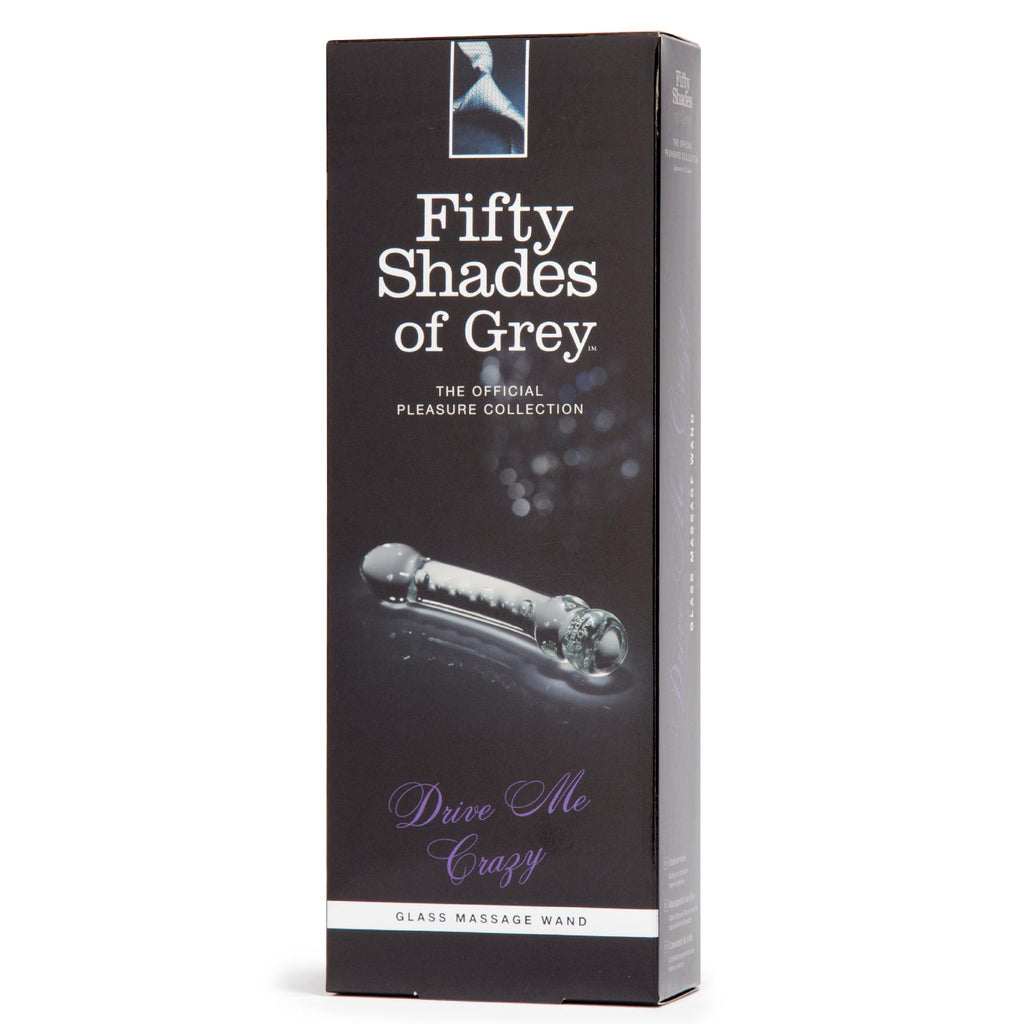 Fifty Shades Glass Massage Wand (net)(out Sept.)