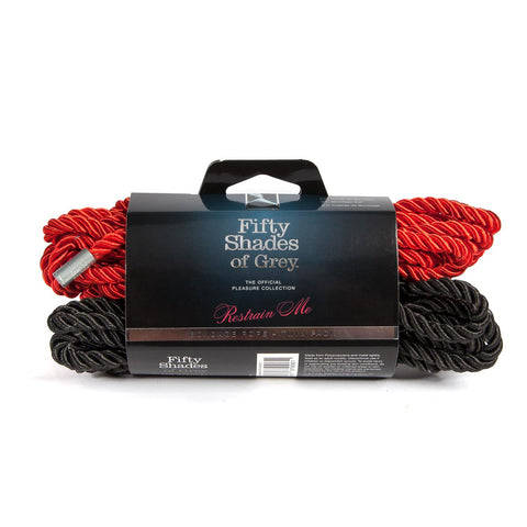 Fifty Shades Bondage Rope Twin Pack(net)(out Till Dec)