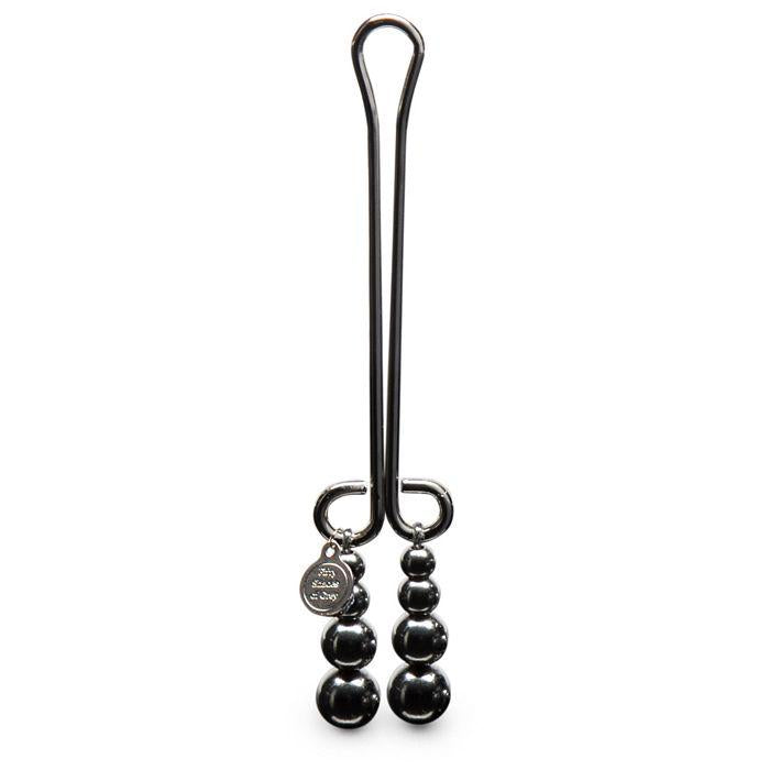 Fifty Shades Darker Just Sensation Beaded Clitoral Clamp (net)(out Early Sept)