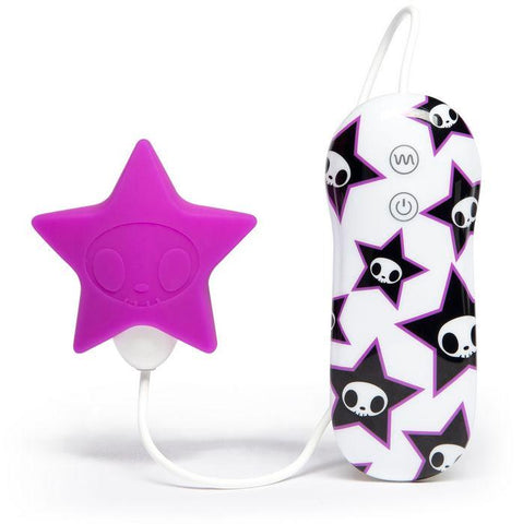Tokidoki 7 Function Silicone Pink Star Clitoral Vibrator (net)
