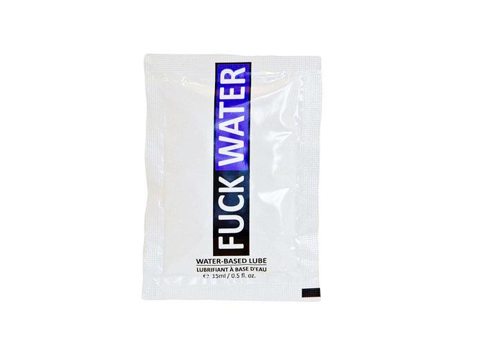Fuck Water .5 Oz Water Based Lubriicant Pillow Packs