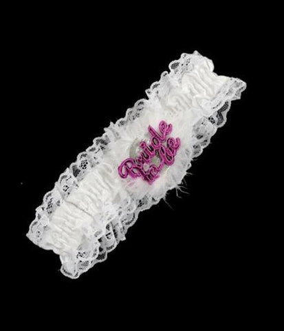Bride 2b Flashing Garter White