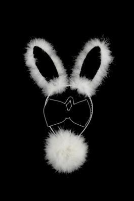 Bunny Set 3pc Black-white