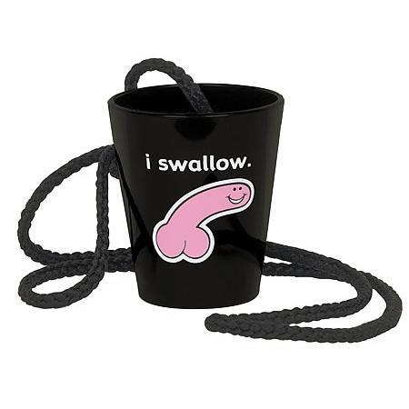 I Swallow Hanging Shot Glasses