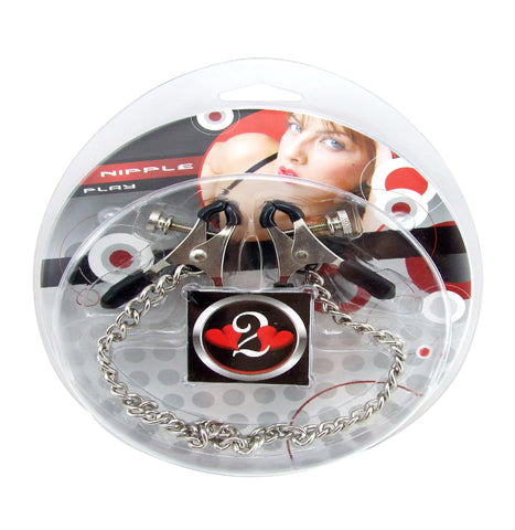 H2h Nipple Clamps Plier W-chain Chrome