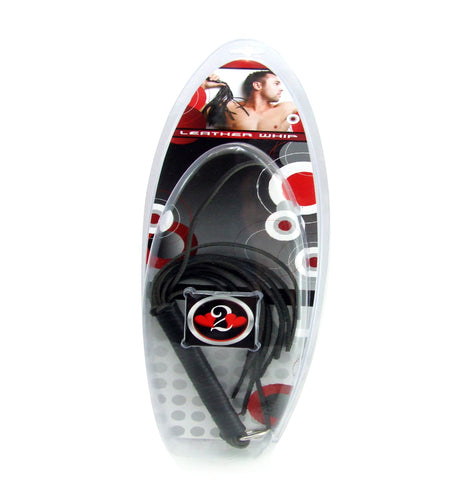 H2h Whip Leather Thong 10 Black