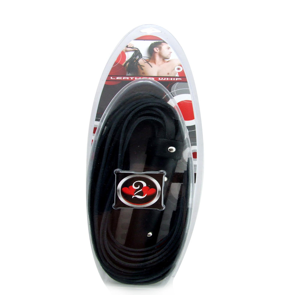 H2h Whip Leather Strap 20in Black