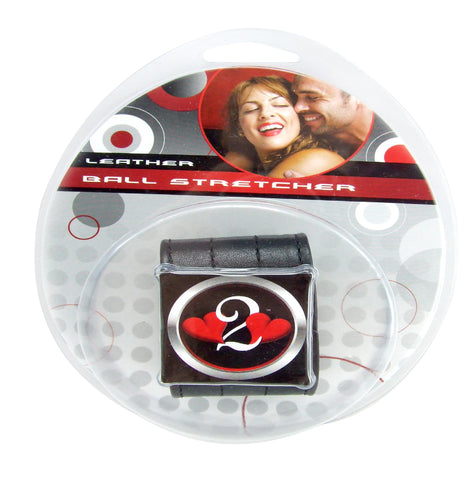 H2h Ball Stretcher Leather 1.5in Black