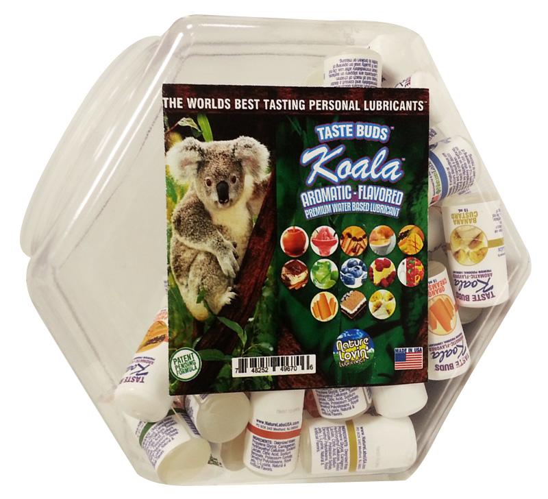 Koala Assorted Flavored Lube 78pc Bowl