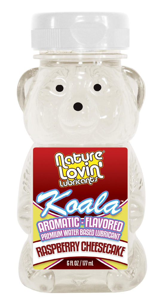 Koala Flavored Lube Raspberry Cheesecake 6 Oz