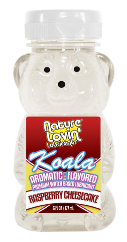 Koala Flavored Lube Raspberry Cheesecake 6 Oz
