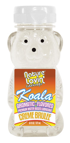 Koala Flavored Lube Creme Brulee 6 Oz