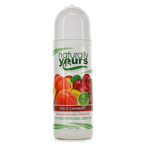 Naturally Yours Peach Cranberry 4 Oz