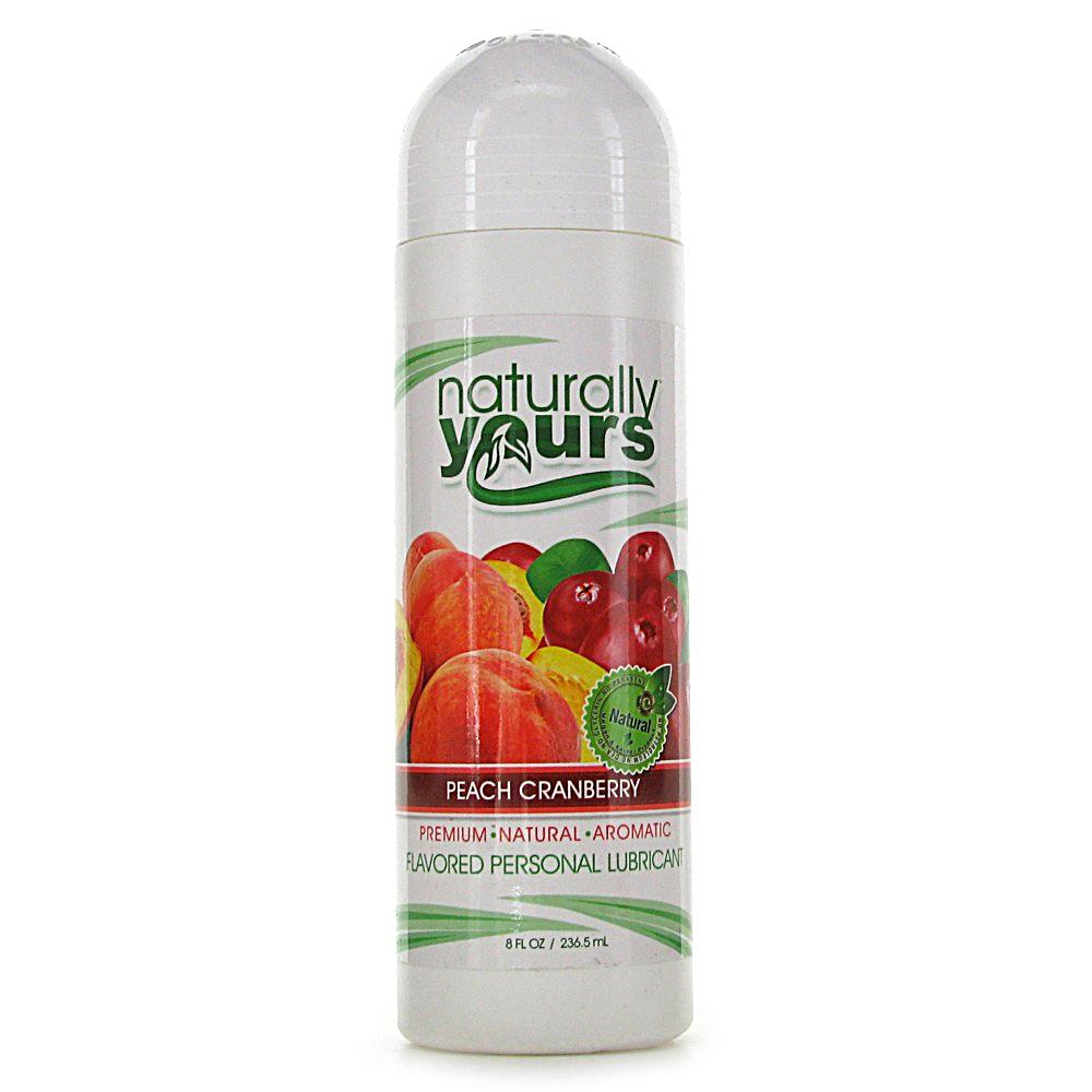 Naturally Yours Peach Cranberry 8 Oz