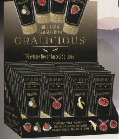 Oralicious Oral Sex Cream 24pc Display