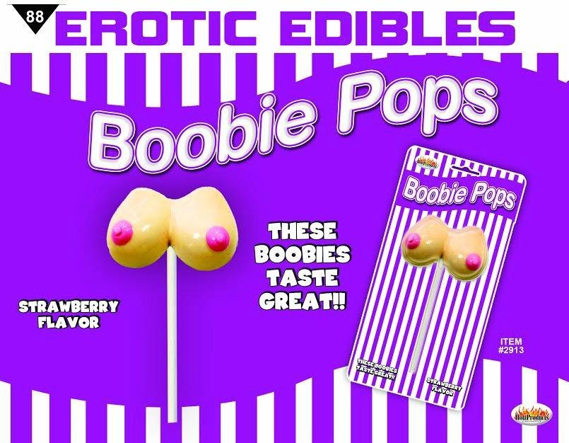 Boobie Pops Strawberry