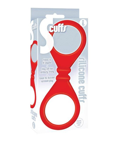 The 9's S Cuffs Silicone Red (out End Sept)