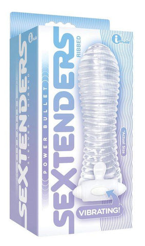 The 9's Vibrating Sextenders Ribbed