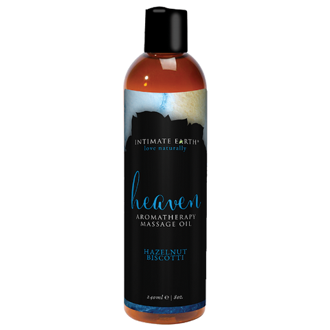 Intimate Earth Heaven Massage Oil 8 Oz