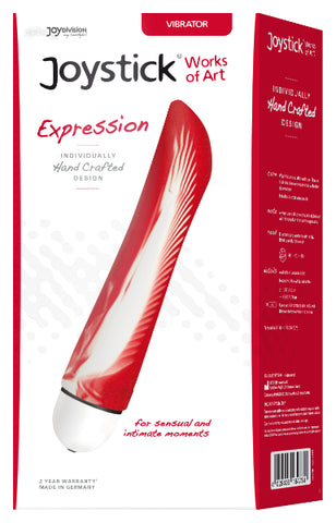 Joystick Works Of Art Expression Red-white