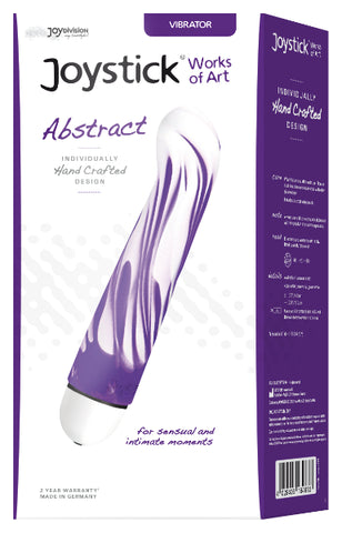 Joystick Works Of Art Abstract Violet-white
