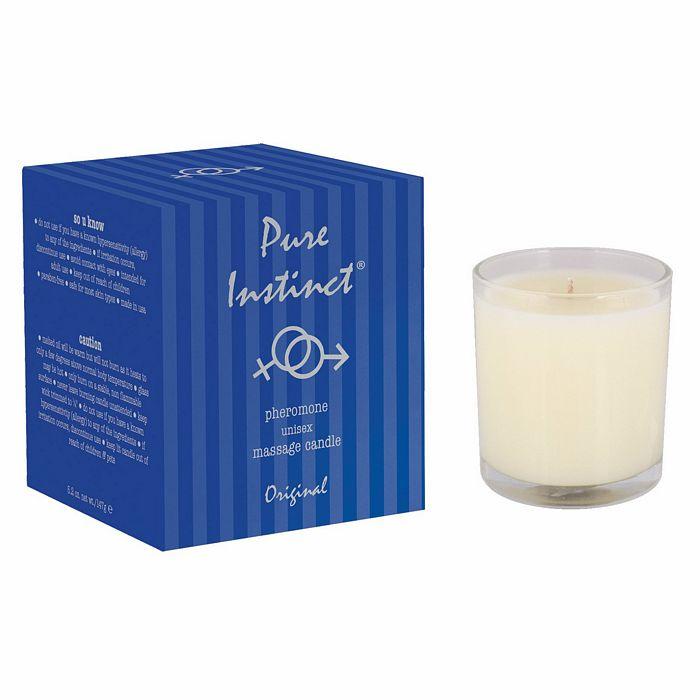 Pure Instinct Pheromone Unisex Massage Candle 4.7