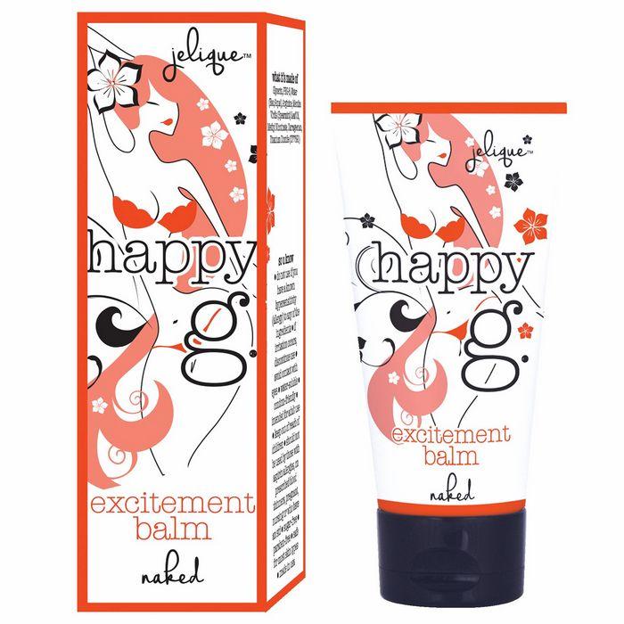 Happy G Excitement Balm Naked Fragrance Free .5 Oz