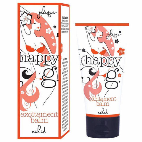 Happy G Excitement Balm Naked Fragrance Free .5 Oz