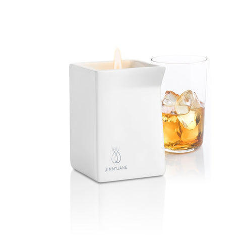 Jimmy Jane Afterglow Candle Bourbon Massage Oil