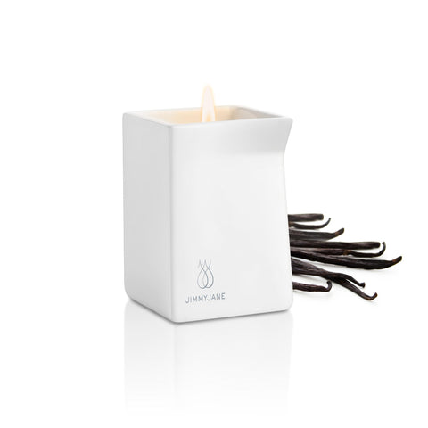 Jimmy Jane Afterglow Candle Dark Vanilla Massage Oil