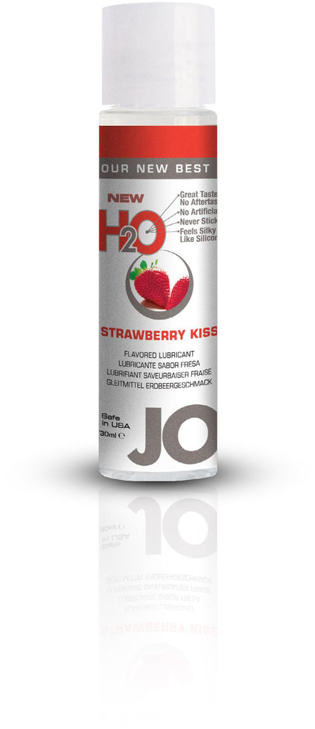 Jo H2o Strawberry Kiss 1 Oz Lubricant