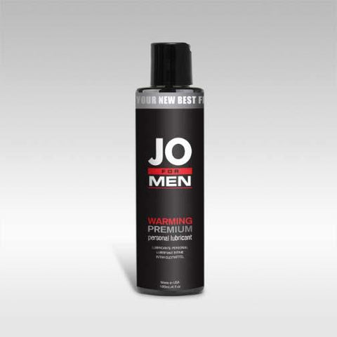 Jo For Men Premium Warming 4oz Lubricant