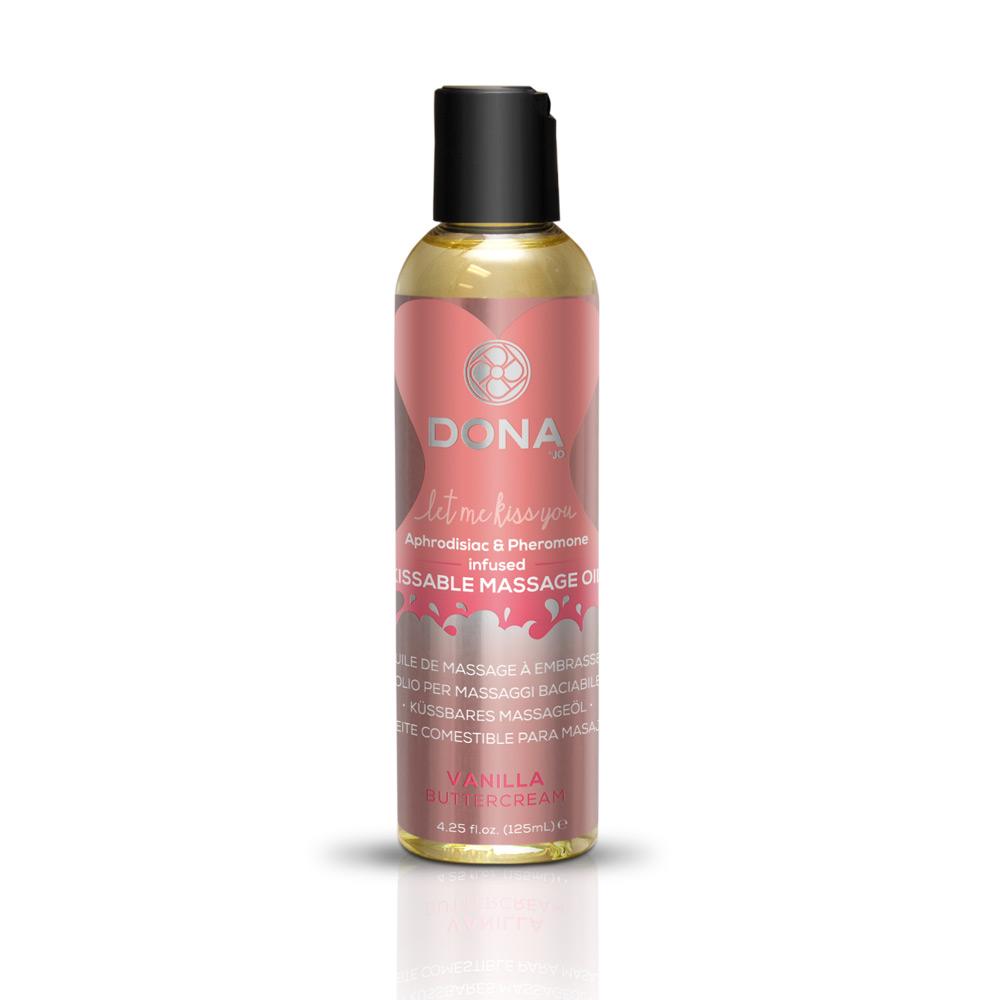 Dona Kissable Massage Oil Vanilla Buttercream 3.75 Oz