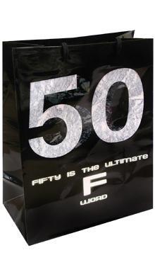Gift Bag Fifty Is The Ultimate F Word