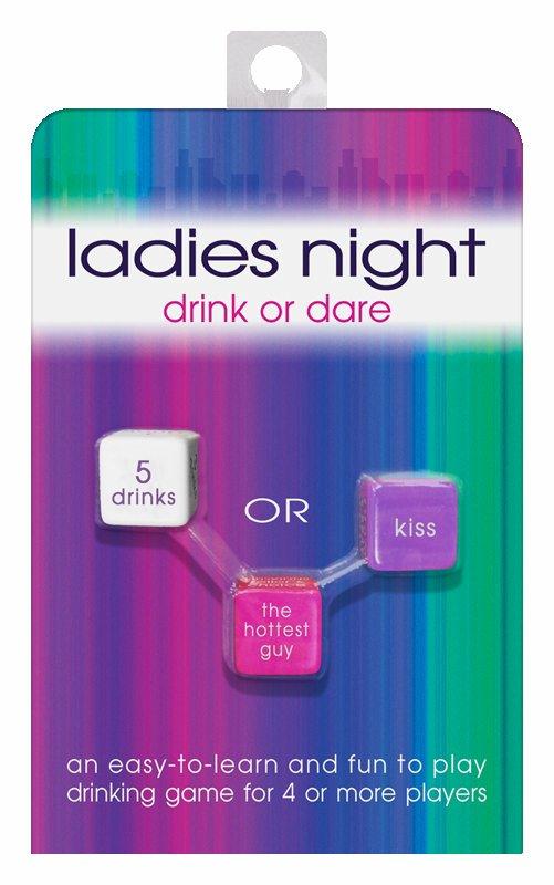 Ladies Night Drink Or Dare Dice