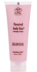 Body Kiss 4oz Strawberry