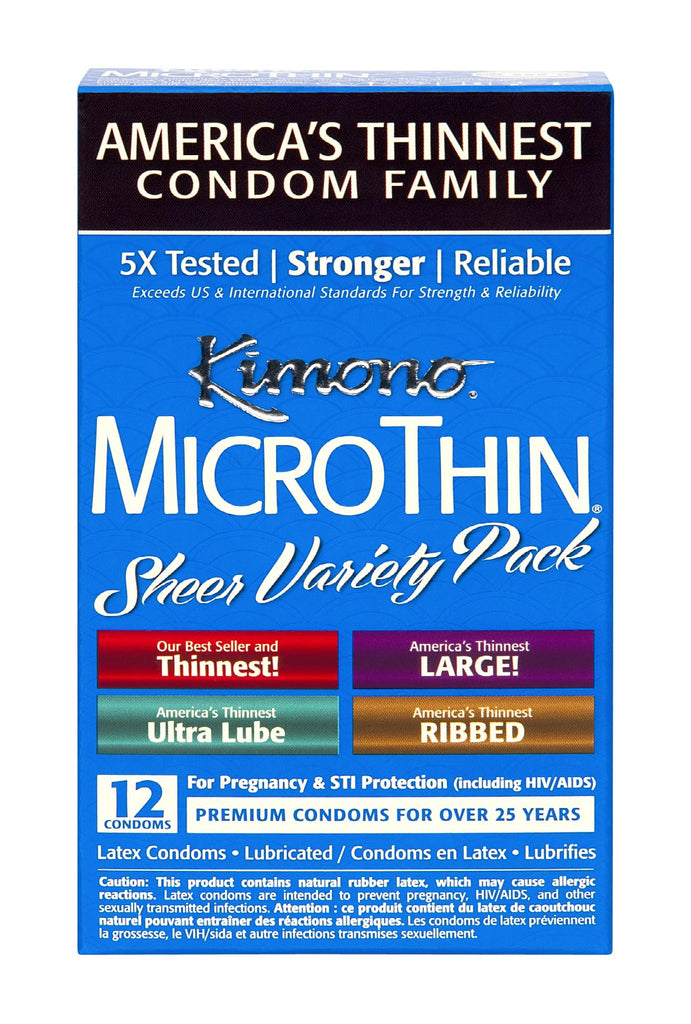 Kimono Microthin Variety 12 Pack