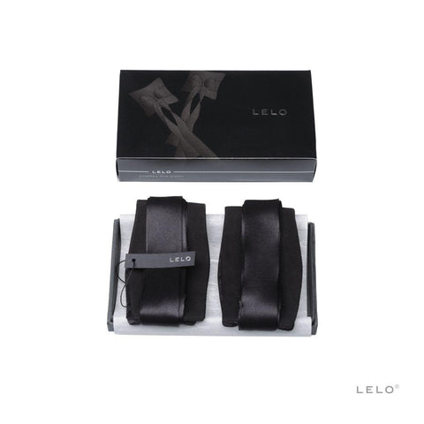 Etherea Silk Cuffs Black (net)
