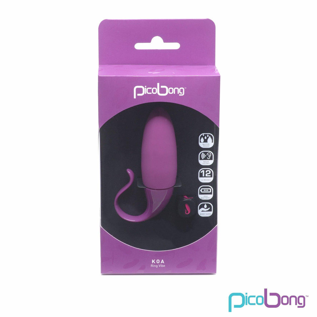 Koa Ring Vibe Purple (net) Pico Bong