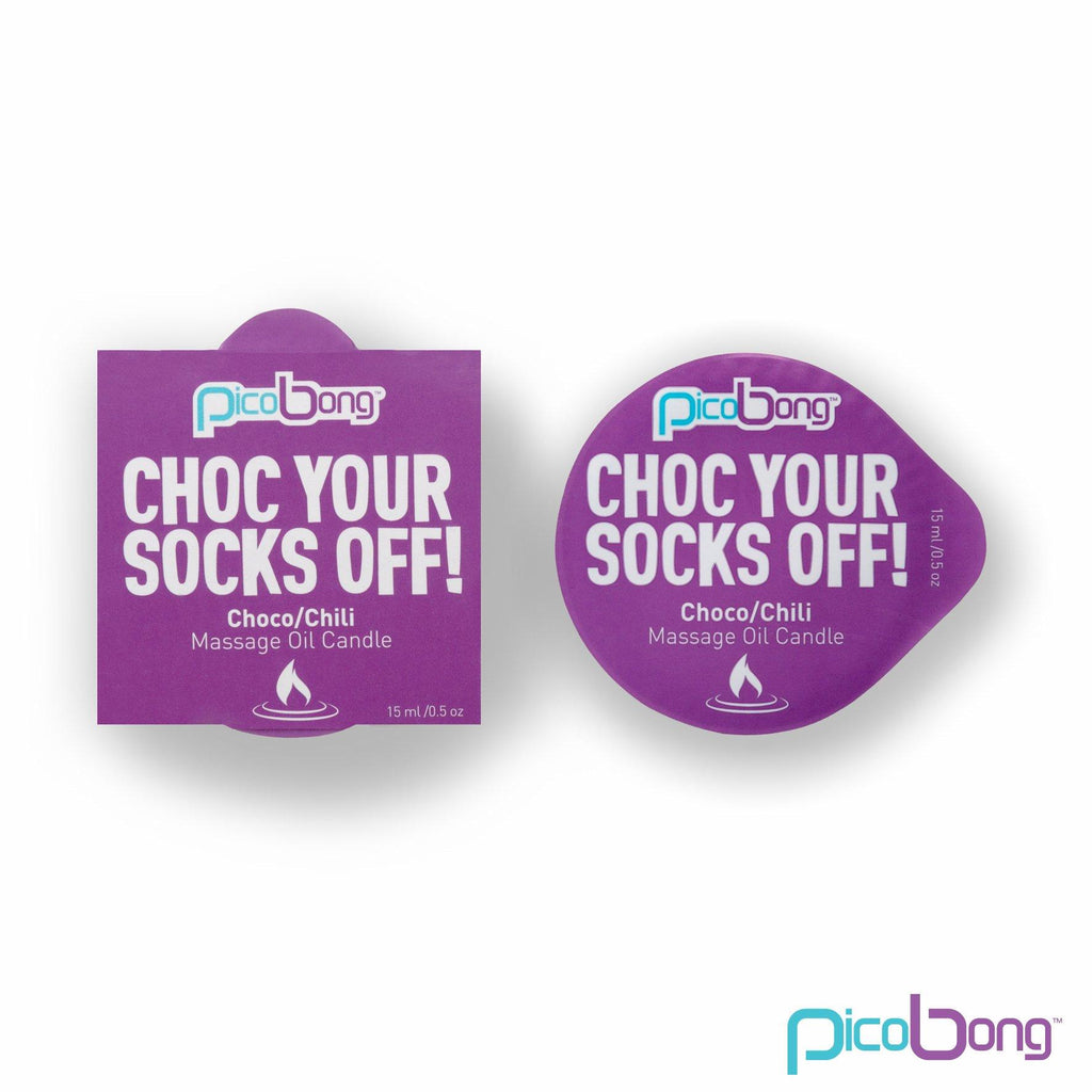 Pico Bong Massage Oil Candle Chocolate-chili (net)