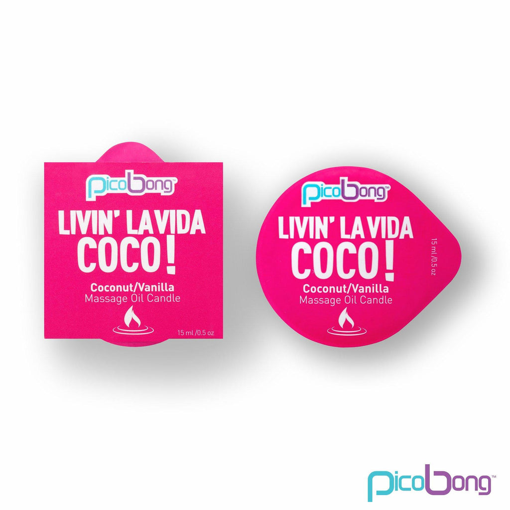 Pico Bong Massage Oil Candle Coconut-vanilla(net)