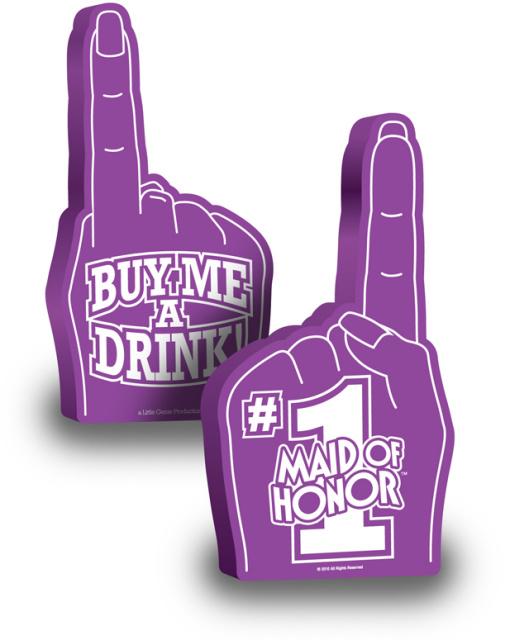 Maid Of Honor # 1 Foam Hand