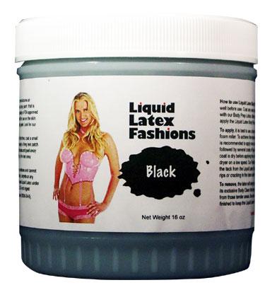 Liquid Latex Solid Black 16oz