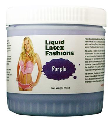 Liquid Latex Solid Purple 16oz