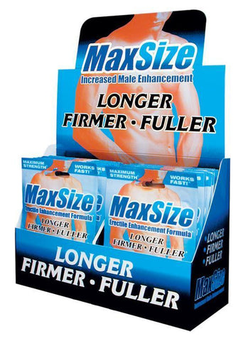 Max Size Cream 24pc Display