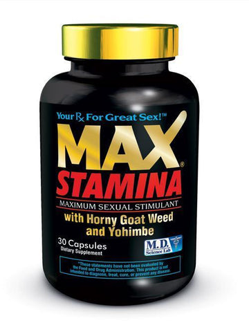 Max Stamina 30pc Bottle