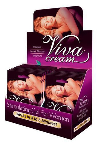 Viva Cream 24pc Display