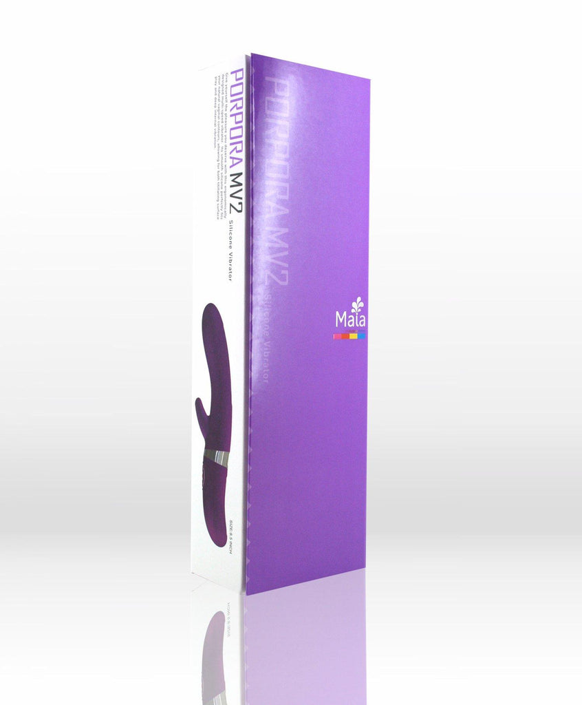Porpora Vibrator Clit Stimulator Neon Purple