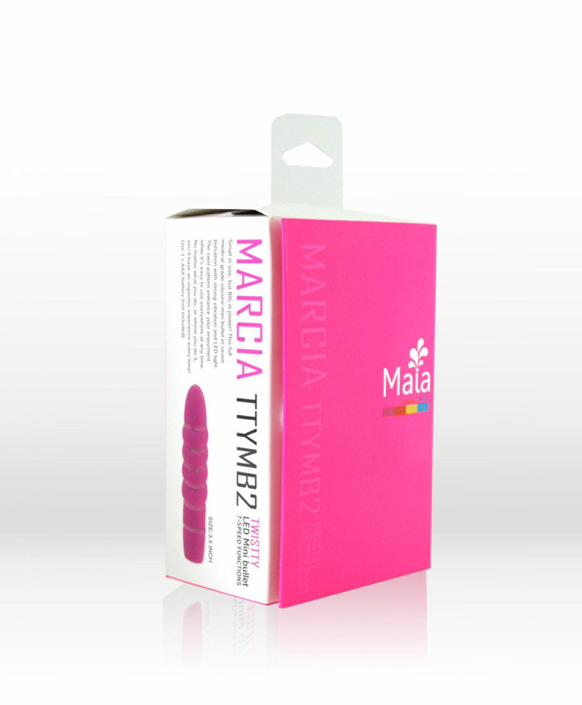 Twisty Mini Bullet Led Neon Pink