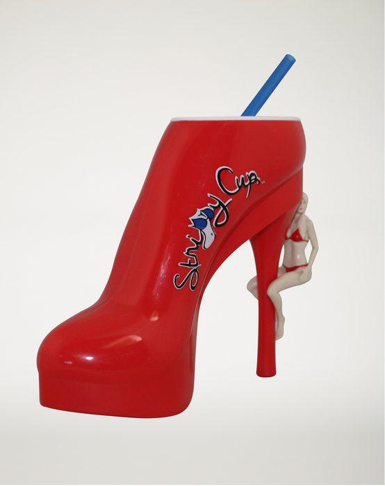 Strippy Cup Red